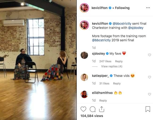 strictly kevin clifton girlfriend stacey dooley