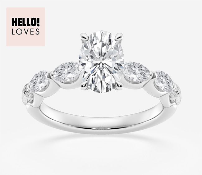 grown brilliance oval engagement ring