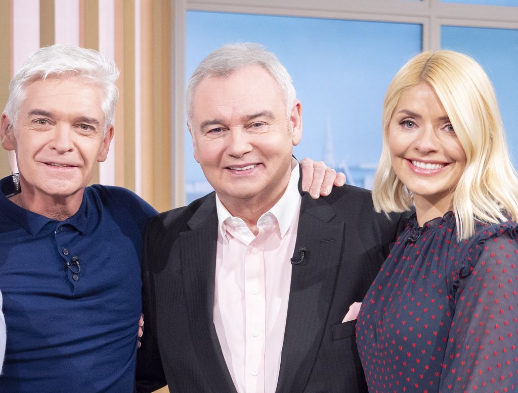 Phillip Schofield and Holly Willoughby with Eamonn Holmes and Ruth Langsford 