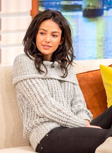 Michelle Keegan got stuck in traffic due to the tube strike