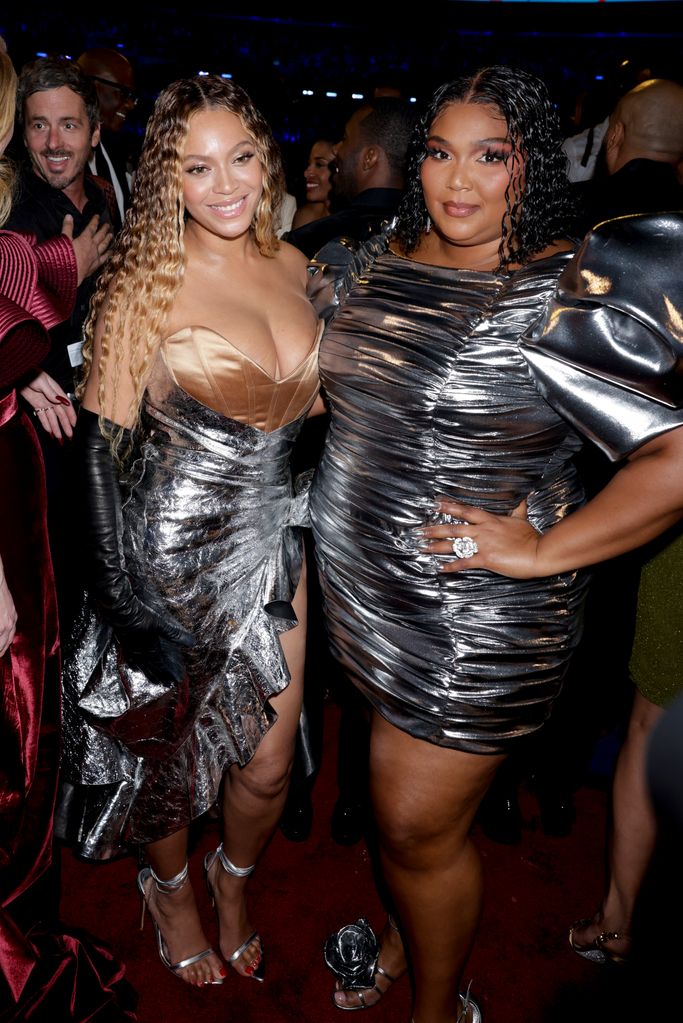 Beyonce and Lizzo at THE 65TH ANNUAL GRAMMY AWARDS, broadcasting live Sunday, February 5, 2023