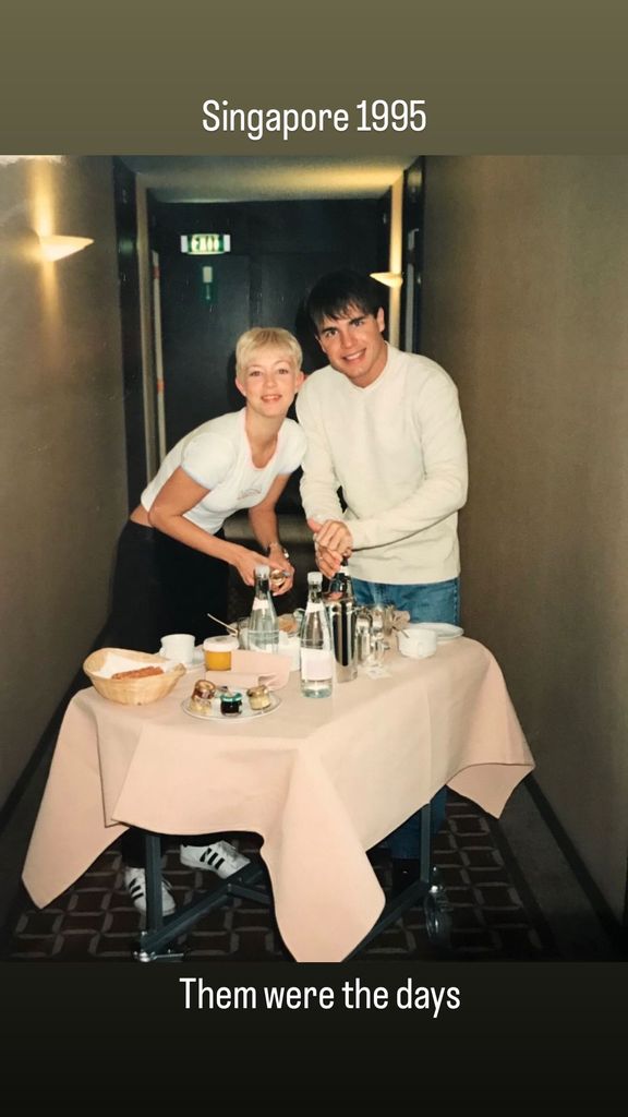 Gary Barlow of Take That and wife Dawn