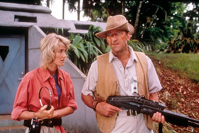 Bob Peck in Jurassic Park