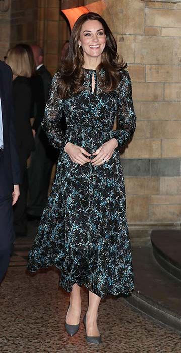 kate middleton duchess catherine floral dress