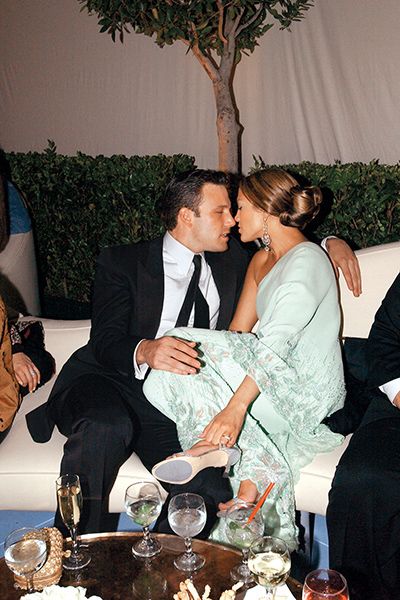 Jennifer Lopez and Ben Affleck 2003 Oscars Party