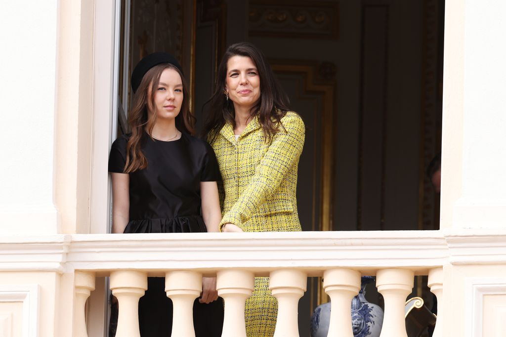 Princess Alexandra of Hanover and Charlotte Casiraghi attend the Monaco National Day 2025
