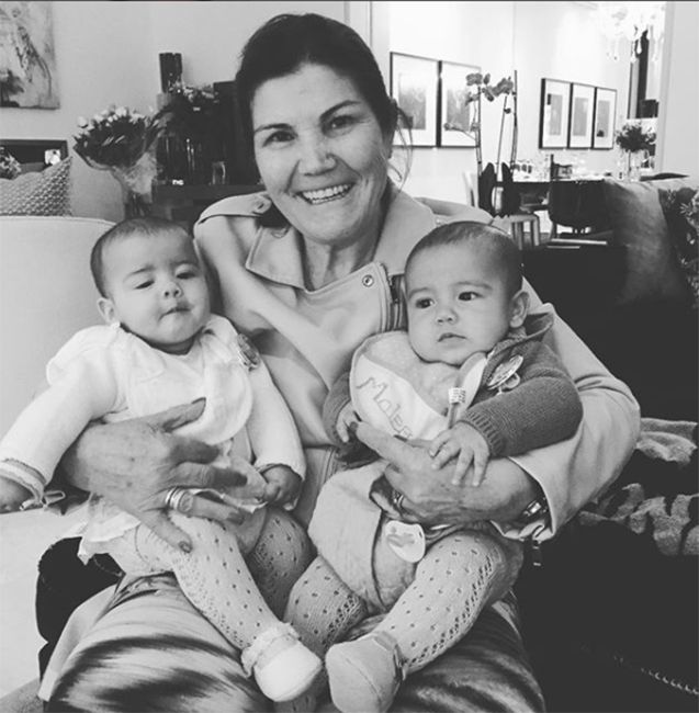 cristiano ronaldo mum shares photo of twins on instagram