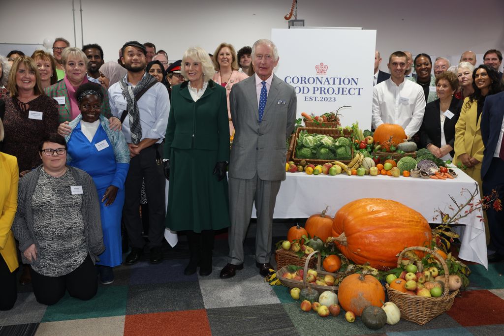 King Charles and Queen Camilla launch Coronation Food Project in Didcot
