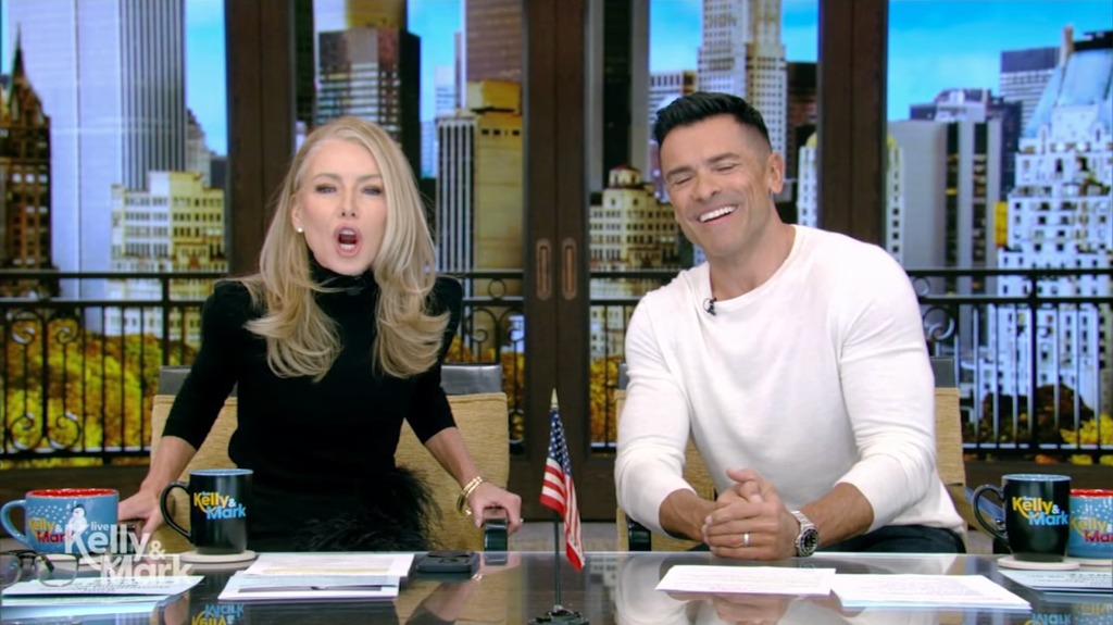 Kelly Ripa revealed why she was "super annoyed" during a fun segment of Live 