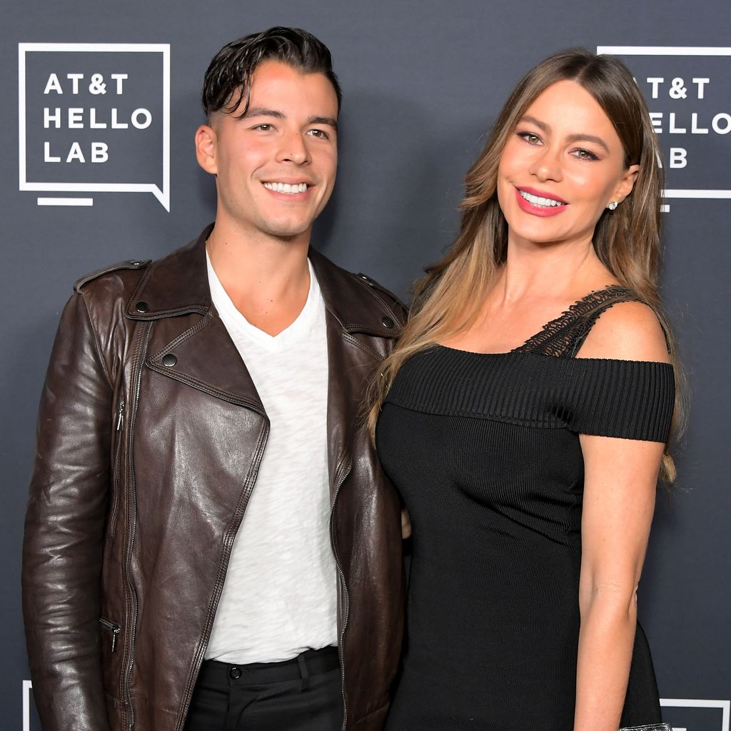 HOLLYWOOD, CA - OCTOBER 02:  (EDITORS NOTE: Retransmission with alternate crop.) Manolo Vergara (L) and Sofia Vergara attend the "Guilty Party: History of Lying" Season 2 premiere at ArcLight Cinemas on October 2, 2018 in Hollywood, California.  (Photo by Charley Gallay/Getty Images for AT&T Hello Lab)