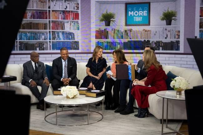 Al Roker with his Today Show co stars