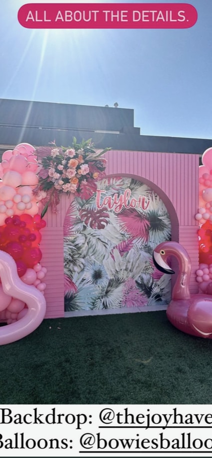 Christina Hall threw a lavish party for her daughter