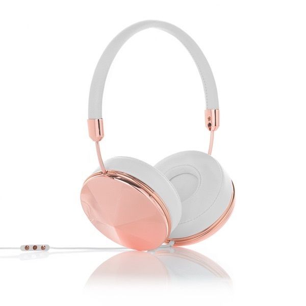 Finally, headphones that won’t hurt your pierced ears or tear out our hair. frends rose gold and white headphones (9.95) are equipped with memory foam for our listening comfort. www.wearefrends.com.