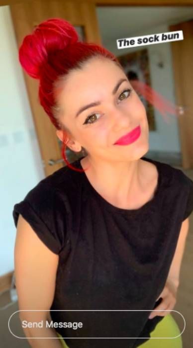 strictly dianne buswell hair hack