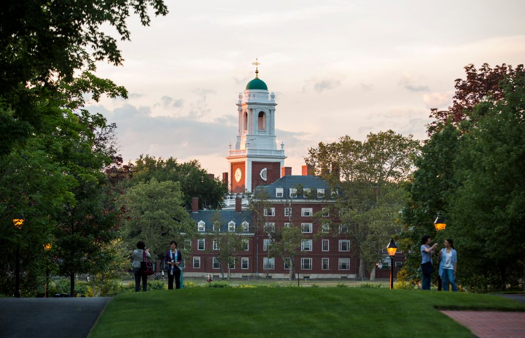 he campus of Harvard Business School and Harvard University in Boston, Massachusetts.