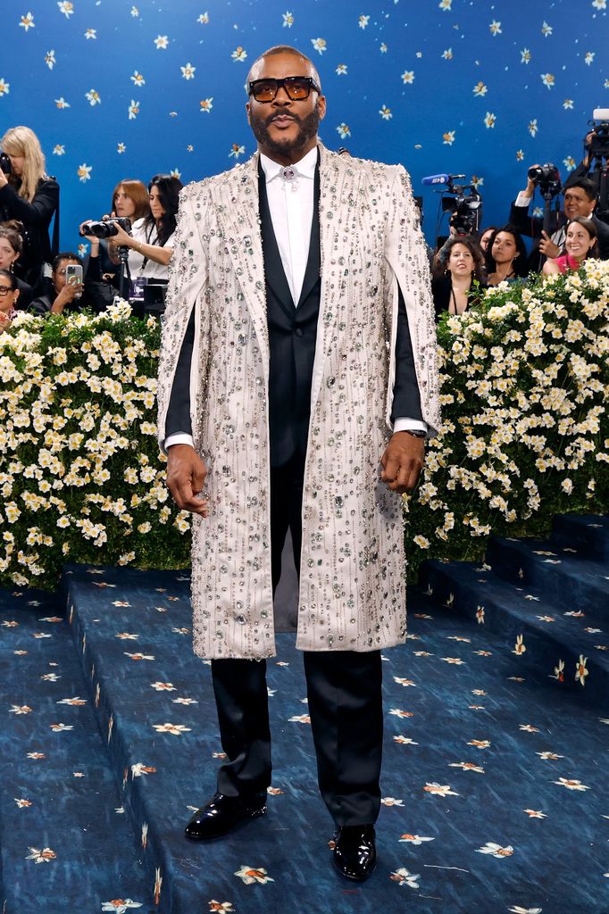 Tyler Perry attends "Superfine: Tailoring Black Style", the 2025 Costume Institute Benefit, at Metropolitan Museum of Art on May 05, 2025 in New York City
