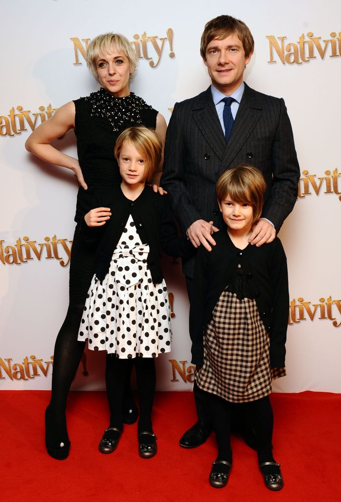Martin Freeman and Amanda Abbington share two children together, Joe and Grace