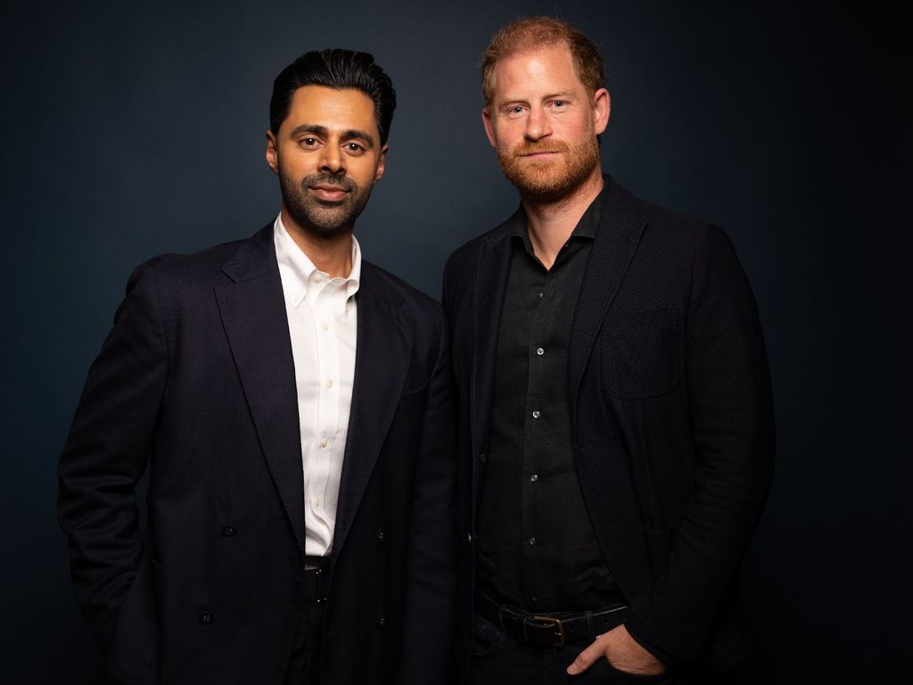 Harry sat down for an interview with comedian Hasan Minhaj