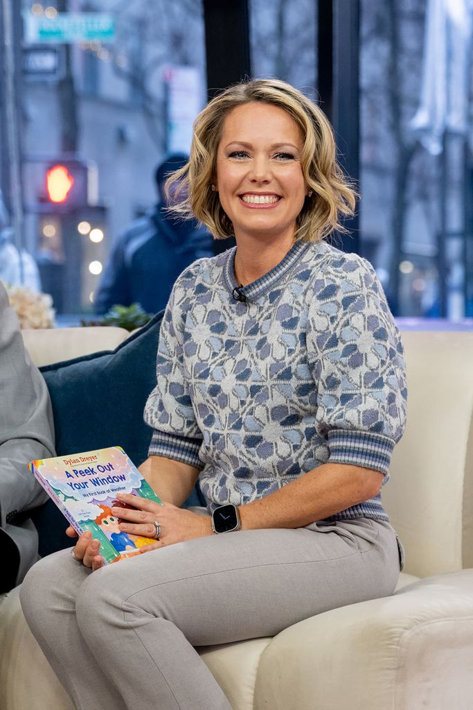 Dylan Dreyer in the Today Show studios 