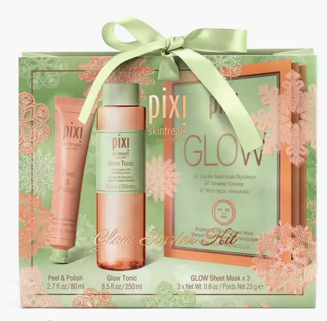 pixi glow skincare gift set 