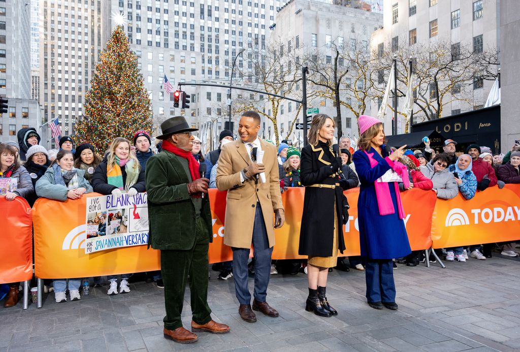 TODAY -- Pictured: Al Roker Craig Melvin, Savannah Guthrie and Hoda Kotb on Thursday, December 14, 2023 -- (Photo by: Nathan Congleton/NBC via Getty Images)