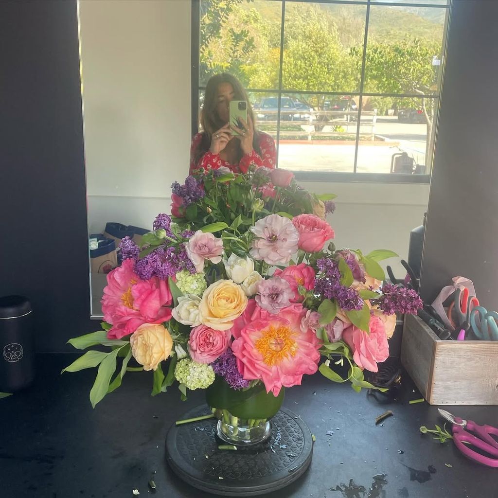 Monique Pendleberry is a florist in Malibu