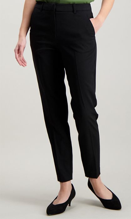 black tailored trousers sainsburys