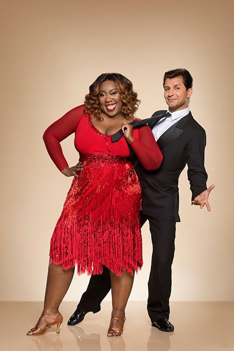 chizzy Akudolu and pasha kovalev on strictly come dancing professional