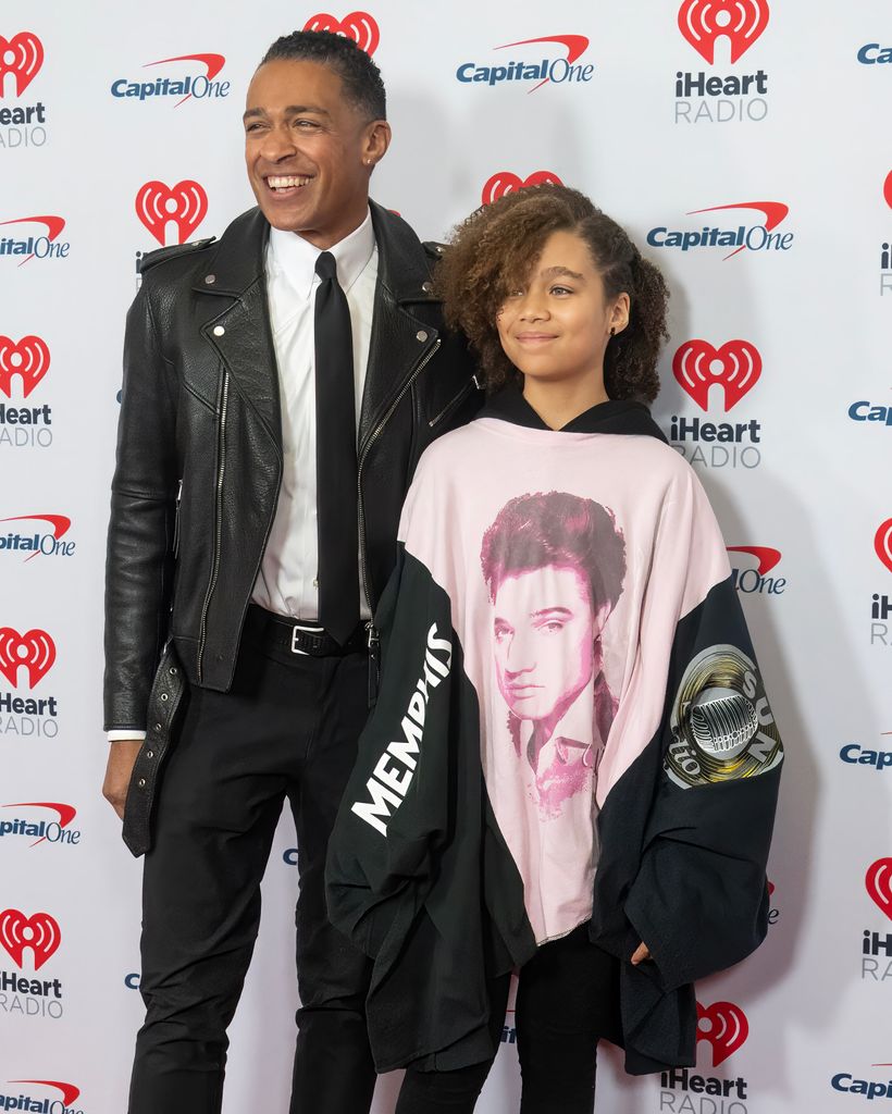 NEW YORK, NEW YORK - DECEMBER 08:  (L-R) T.J. Holmes and Sabine Holmes attend iHeartRadio z100's Jingle Ball 2023 Presented By Capital One at Madison Square Garden on December 08, 2023 in New York City. (Photo by Astrida Valigorsky/WireImage)