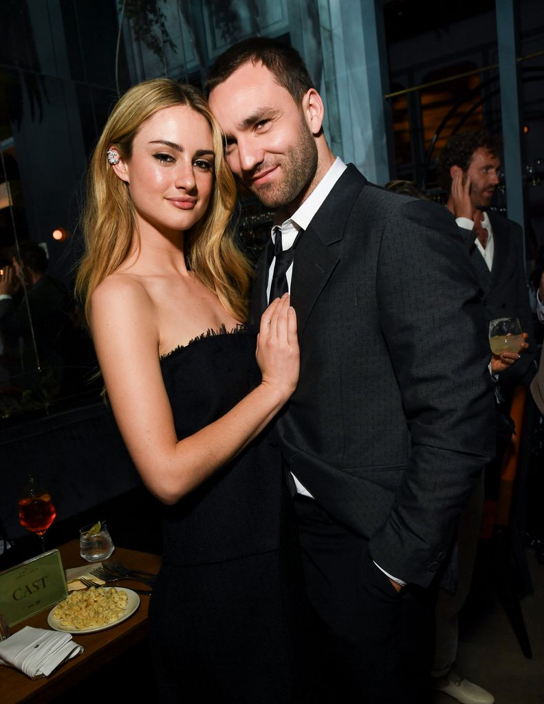 Grace Van Patten et Jackson White en 2025.