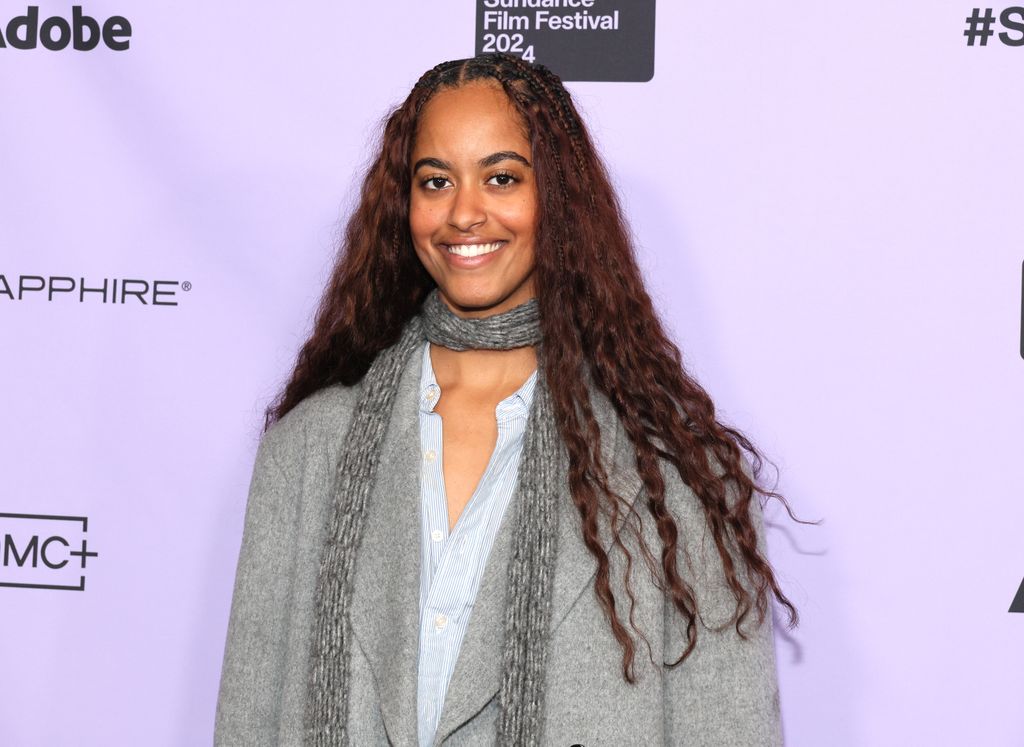 Malia Ann Obama attends the "The Heart" Premiere at the Short Film Program 1 during the 2024 Sundance Film Festival 