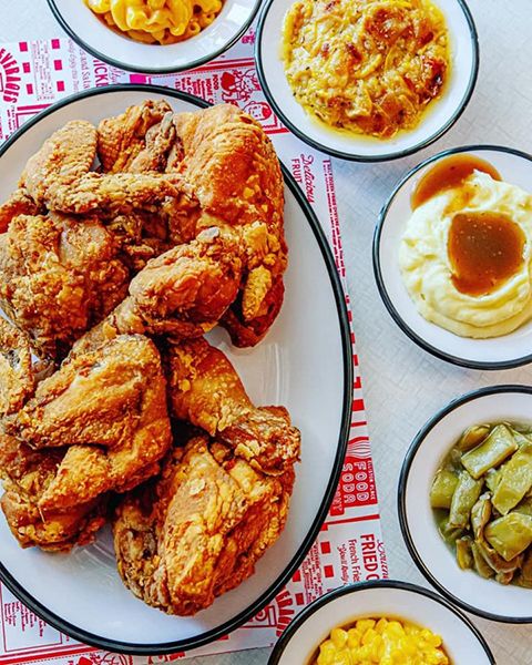 fried chicken and meat and three at elliston place soda shop nashville