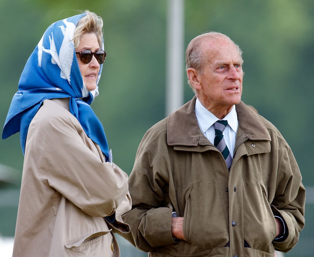  Penelope Knatchbull, Lady Brabourne and Prince Philip, Duke of Edinburgh 