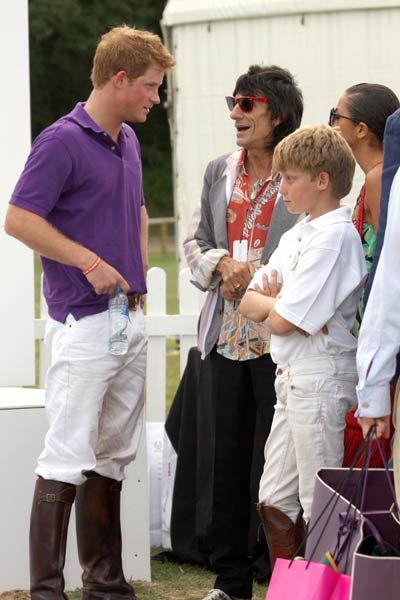 Harry and Ronnie met at a polo match in 2010