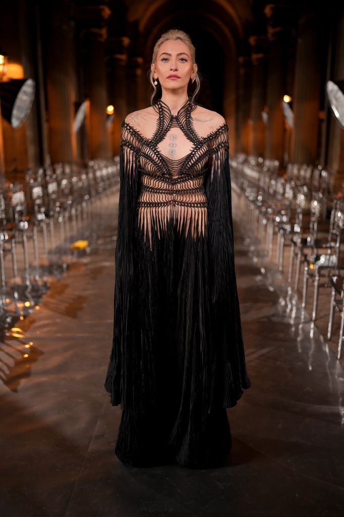 Paris Jackson at Le Grand DÃ®ner du Louvre held at MusÃ©e du Louvre on March 04, 2025 in Paris, France.