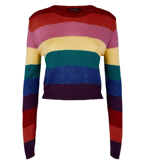 Kate Garraway wears rainbow jumper from New Look in a picture posted on ...