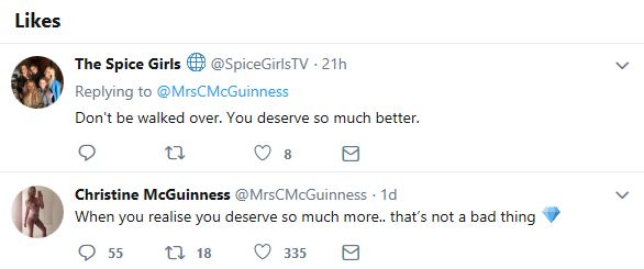 christine mcguinness twitter deserve more