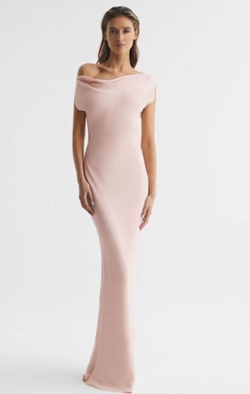 reiss blush dress 