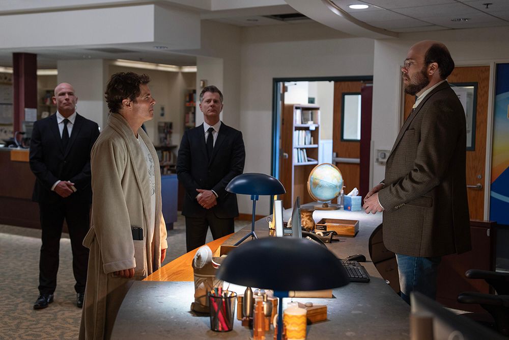 The President's visit to the library triggered Trent 