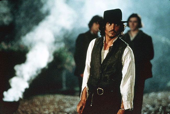 Johnny Depp film still man who cried