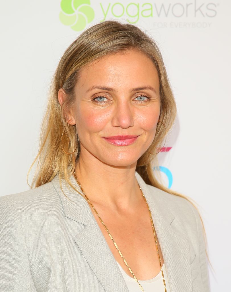 WOODLAND HILLS, CA - JUNE 10: Cameron Diaz joins MPTF to celebrate Health and Fitness at The Wasserman Campus on June 10, 2016 in Woodland Hills, California. (Photo by JB Lacroix/WireImage)
