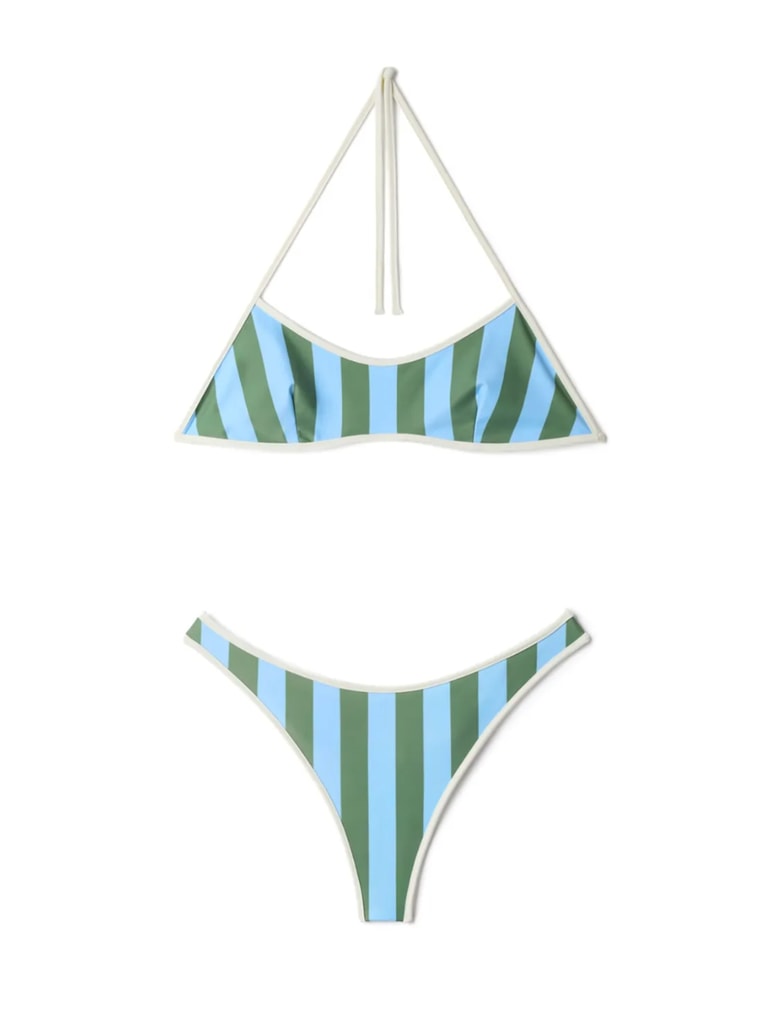 reversible bikini set by sunnei