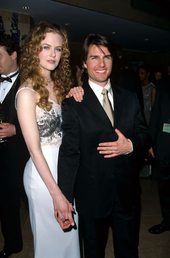 Nicole and Tom during Artists Rights Foundation Honors in 1998