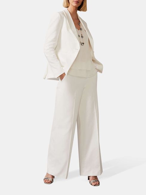 white suit