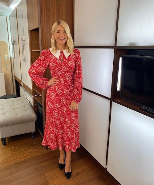Holly Willoughby channels royal style with formal Duchess dress on This ...