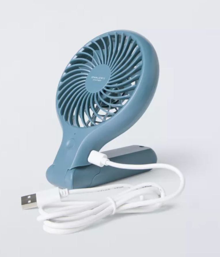 John Lewis handheld fan