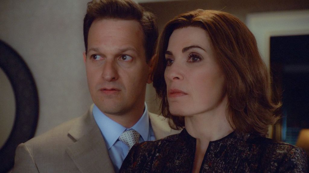 Josh Charles  as Will Gardner and Julianna Margulies as Alicia Florrick  in The Good Wife