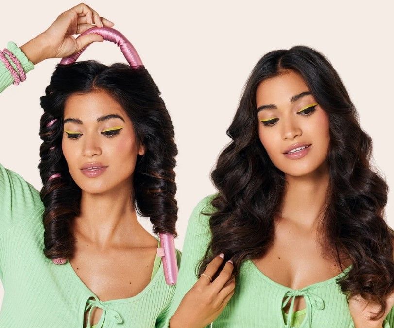 SILKE London heatless curls are super easy to use