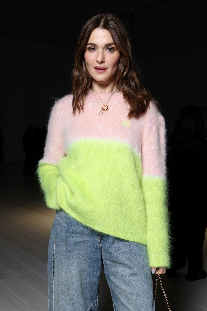 Rachel Weisz attends the Loewe Paris Womenswear Spring-Summer 2025 show as part of Paris Fashion Week on September 27, 2024 in Paris, France