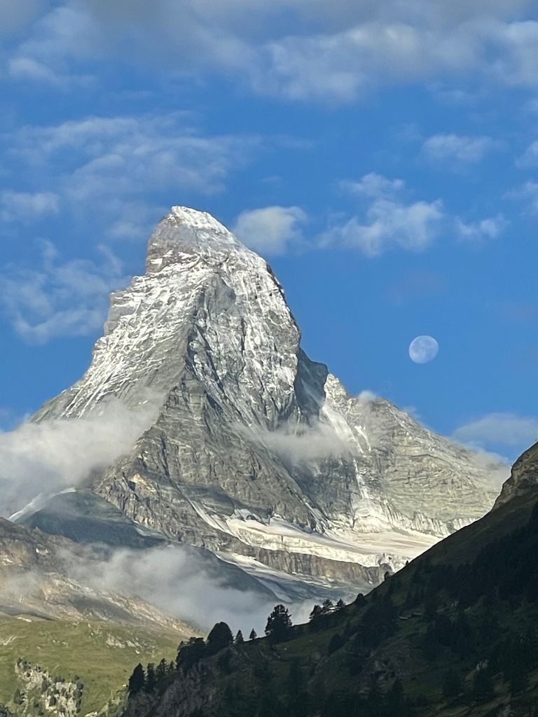 The Matterhorn and the Moon